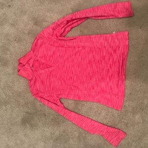 Long Sleeve Pink Golf/ Tennis Top